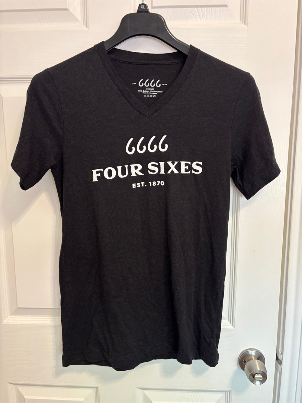 6666 Ranch V-neck tee featured on Yellowstone